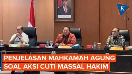 Hakim Buat Aksi Cuti Massal, Ini Tanggapan Mahkamah Agung