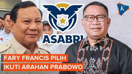Batal Maju Calon Gubernur NTT, Fary Francis Ditugaskan Prabowo Tetap Kawal ASABRI