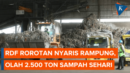 Hampir Rampung, RDF Rorotan Bisa Olah 2.500 Ton Sampah Jakarta Per Hari