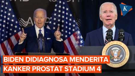 Mantan Presiden AS Joe Biden Didiagnosis Menderita Kanker Prostat Ganas
