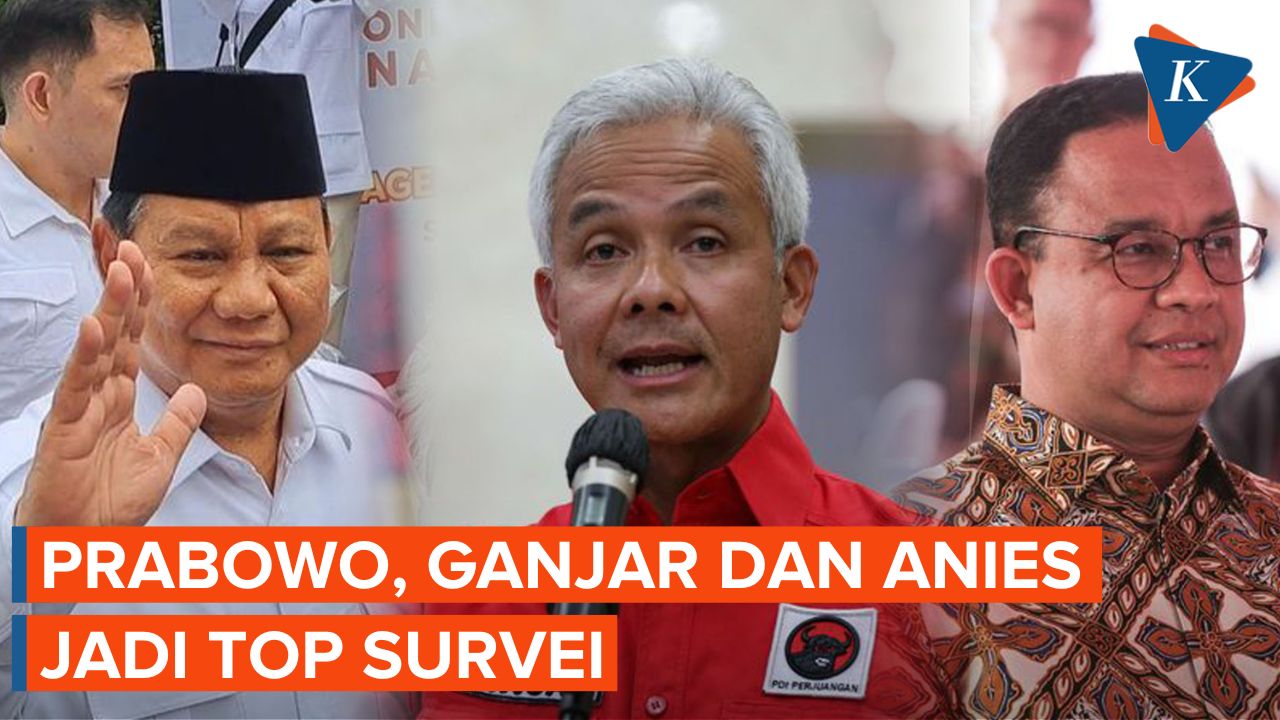 Indikator Politik Ungkap Alasan Ganjar, Prabowo dan Anies Selalu Jadi Top Survei