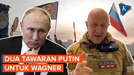 Putin Beri Dua Tawaran Kepada Pasukan Wagner Usai 