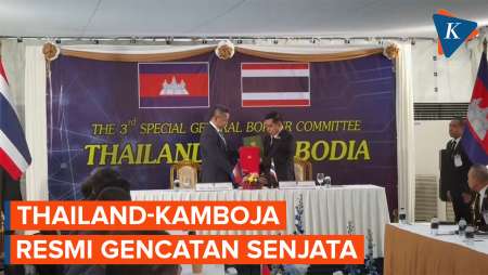 Thailand-Kamboja Sepakat Gencatan Senjata, Akhiri Pertempuran Di Perbatasan