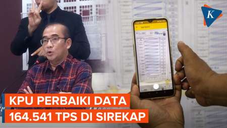 KPU Ungkap Sirekap Salah Baca Data di 154.541 TPS, tapi Sudah Diperbaiki