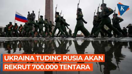 Ukraina Curiga Rusia Bakal Rekrut 700.000 Tentara, Rintis Pasukan Besar-besaran