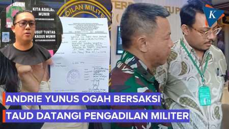 Andrie Yunus Ogah Jadi Saksi Di Sidang Militer, Pengacara: Pertama Kalinya Ada Hakim Ancam Korban