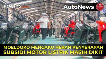 Moeldoko Heran Penyerapan Subsidi Motor Listrik Masih Sedikit