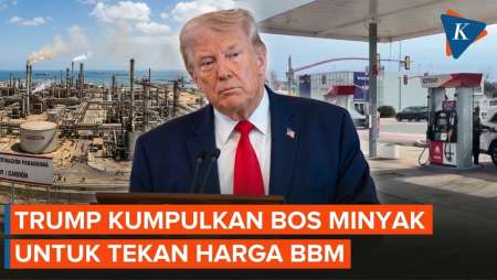 Harga BBM Di AS Melonjak, Trump Kumpulkan Bos-bos Minyak