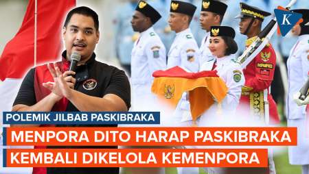 Polemik Jilbab Bikin Heboh! Menpora Dito Ingin Paskibraka Kembali Dikelola Kemenpora