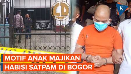 Motif Anak Majikan Habisi Satpam di Bogor, Pelaku Sakit Hati Sering Diadukan