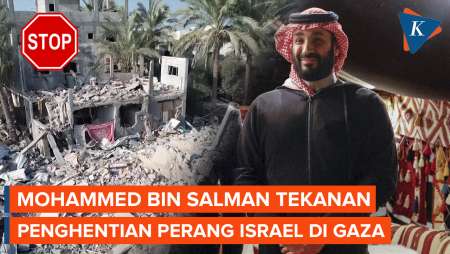 Putra Mahkota Saudi ke Blinken: Setop Perang Israel di Gaza