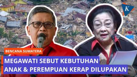 Hasto Ungkap Perintah Megawati Soal Kebutuhan Anak Dan Perempuan Korban Bencana Sumatera