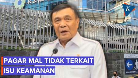 Soal Pagar Tinggi Di Mal, Menko Polkam Bantah Karena Isu Keamanan
