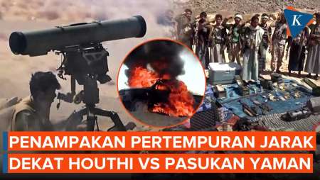 Bentrok Lagi! Detik-detik Houthi Dan Pasukan Yaman Baku Tembak Jarak Dekat