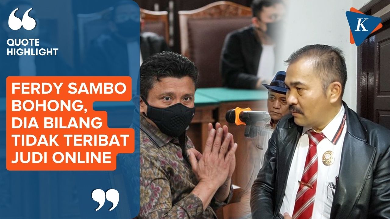 Kamaruddin Sebut Ferdy Sambo Bohong karena Bantah Terlibat Judi Online