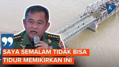 Geram! KSAD Maruli Ungkap Upaya Sabotase Jembatan Bailey Di Lokasi Bencana Sumatera