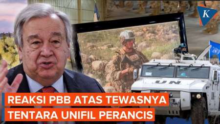 Respons PBB atas Tewasnya Tentara UNIFIL Perancis di Lebanon
