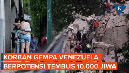 Korban Gempa Venezuela Bisa Capai 10.000 Jiwa! Status Darurat Nasional Ditetapkan
