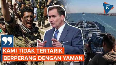 Gempur Houthi Bareng Inggris, AS Akui Tak Minat Berkonflik dengan Yaman