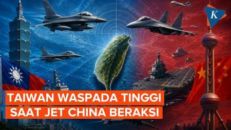 Jet Tempur F-16 Taiwan Hantui Militer China Di Pasifik Barat