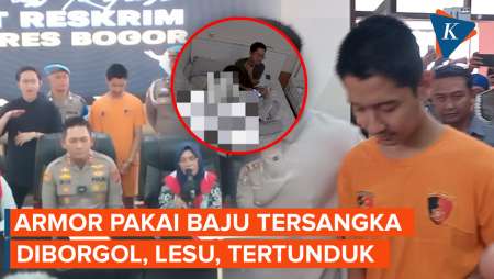 Dijerat Pasal Berlapis atas KDRT, Armor Tertunduk Lesu dengan Tangan Terborgol 