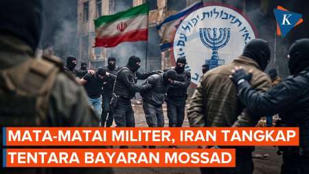 Iran Tangkap 21 Tentara Bayaran Mossad Israel