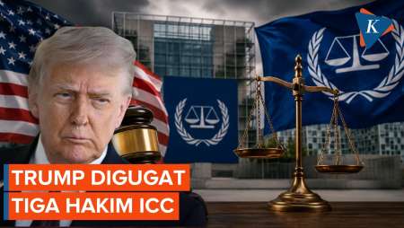 Tiga Hakim ICC Gugat Trump, Kenapa?