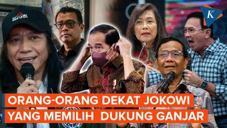 Mereka yang Tinggalkan Jokowi dan Dukung Ganjar