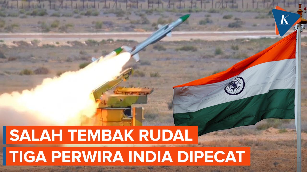 Tiga Perwira Angkatan Udara India Dipecat karena Tak Sengaja Tembakkan Rudal ke Pakistan