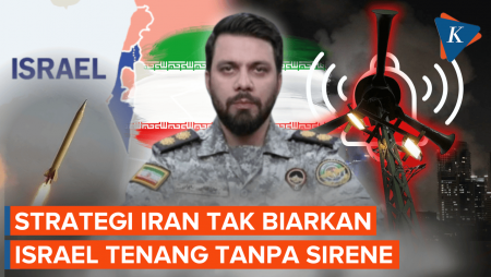 Israel Terus Dihujani Serangan, Iran "Mainkan" Sirene Peringatan
