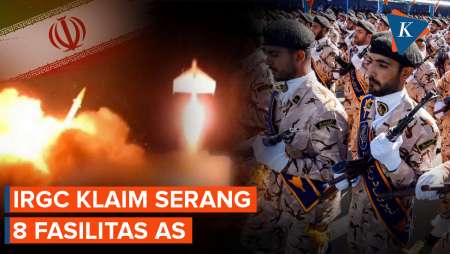 IRGC Klaim Hancurkan 8 Fasilitas Militer AS Di Kuwait Dan Bahrain