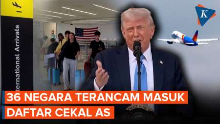 36 Negara Terancam Masuk Daftar Cekal Amerika Serikat