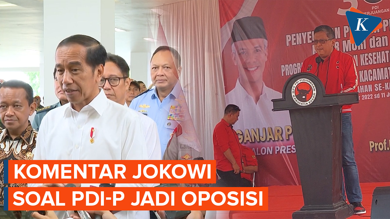 Video Pdi P Siap Jadi Oposisi Prabowo Gibran Ini Tanggapan Jokowi 3072