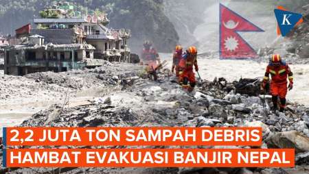 4.000 Orang Masih Hilang, 2,2 Juta Ton Sampah Hambat Evakuasi Banjir Nepal
