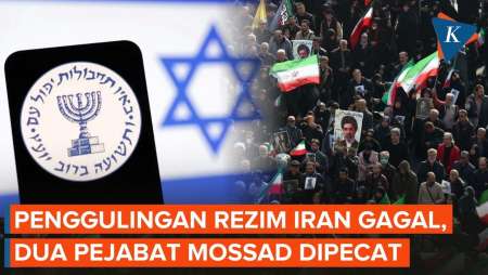 Dua Pejabat Mossad Dipecat Karena Rencana Gulingkan Rezim Iran Gagal