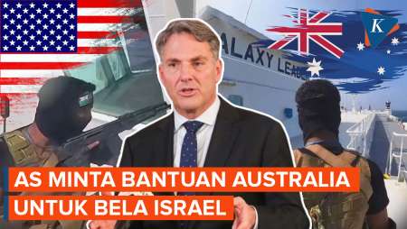 AS Minta Bantuan Australia untuk Lawan Houthi yang Serang Kapal Israel