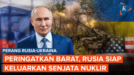 Rusia Siap Pakai Senjata Nuklir jika Barat Setujui Ukraina Gunakan Rudal Jarak Jauh