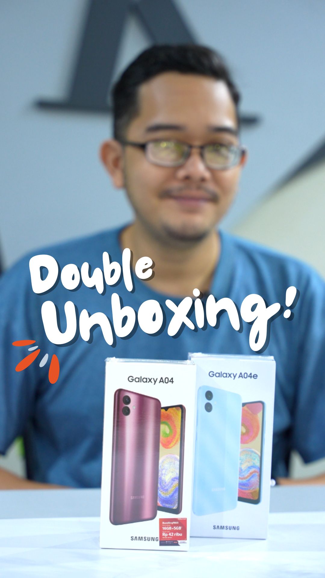 Double Unboxing Samsung Galaxy A04e dan Galaxy A04