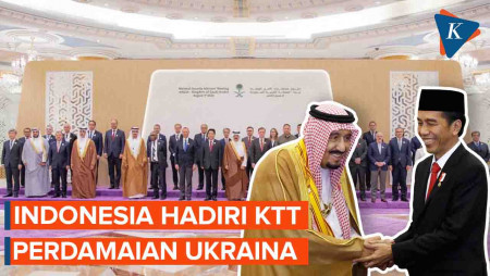 Indonesia Kirim Utusan pada KTT Perdamaian Ukraina di Jeddah 