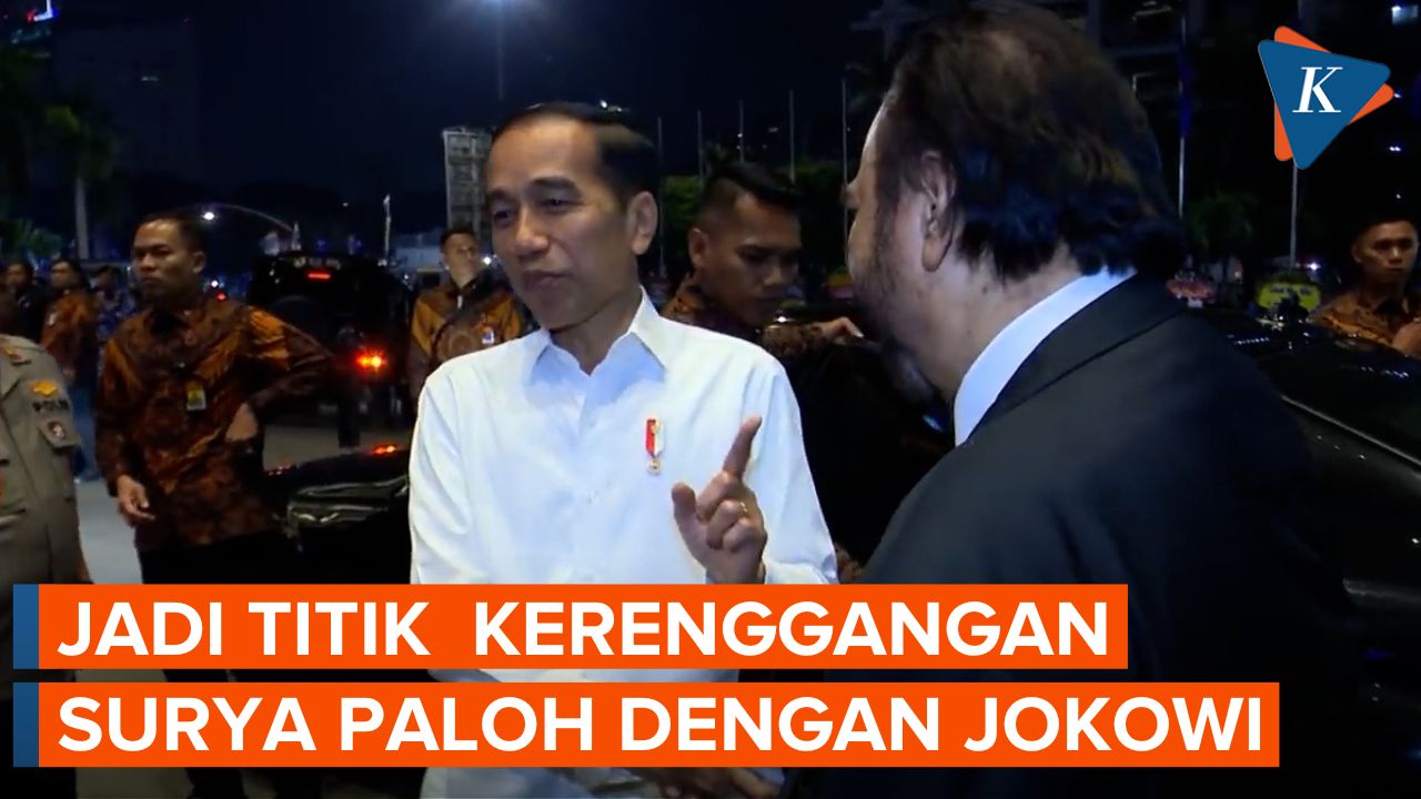 Pencapresan Anies Disebut Jadi Titik Puncak Kerenggangan Surya Paloh dengan Jokowi