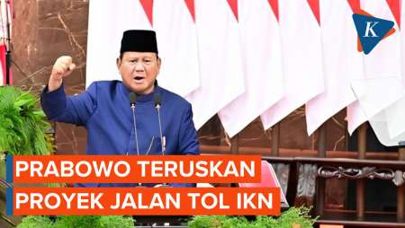 Prabowo Teruskan Proyek Jalan Tol IKN