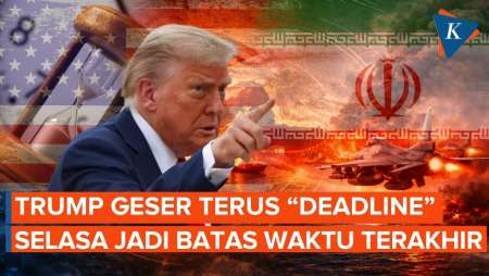 Trump Geser Terus “Deadline” Iran, Isyaratkan Selasa Malam Jadi Batas Terakhir