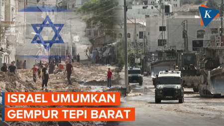 Israel Umumkan Peluncuran Operasi Militer Penuh ke Tepi Barat