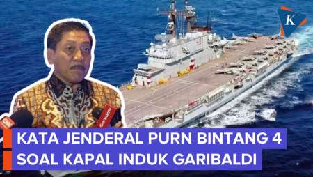 Soal Kapal Induk Garibaldi, Eks KSAL: Bukti Kita Pengendali Laut