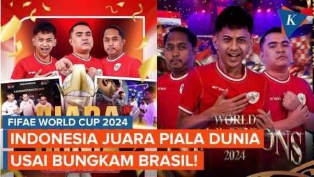 Final FIFAe World Cup 2024, Indonesia Juara Piala Dunia Usai Bungkam Brasil!