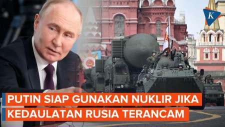 Putin Siap Kerahkan Senjata Nuklir jika Kedaulatan Rusia Terancam