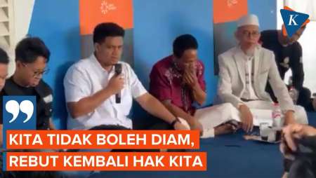 Saat Anak Anies Baswedan Pertanyakan Kehadiran Pj Gubernur di Kampung Bayam…