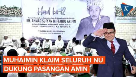 Cak Imin Klaim Seluruh Kekuatan NU Dukung Amin