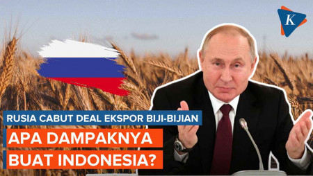 Rusia Cabut Kesepakatan Ekspor Biji-bijian Ukraina, Apa Dampaknya bagi Indonesia?