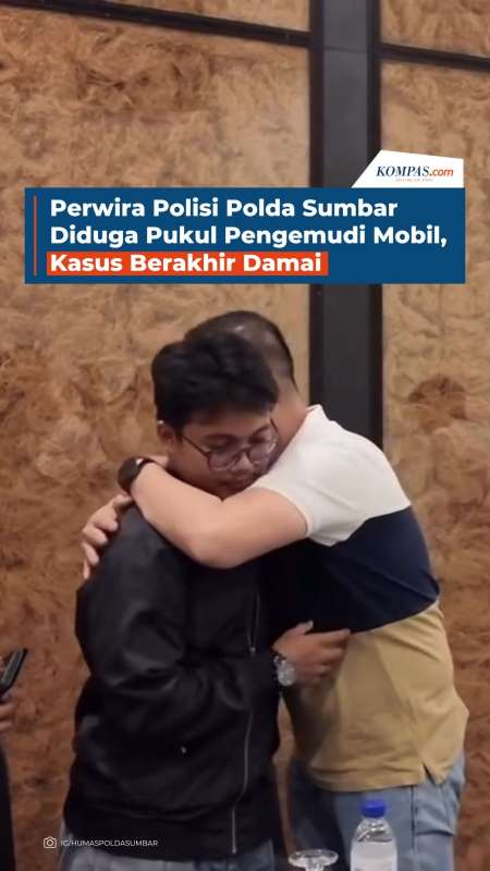 Perwira Polisi Polda Sumbar Diduga Pukul Pengemudi Mobil, Kasus Berakhir Damai